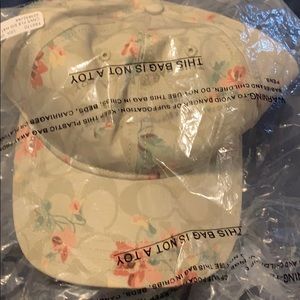 New with tags Coach woman cap